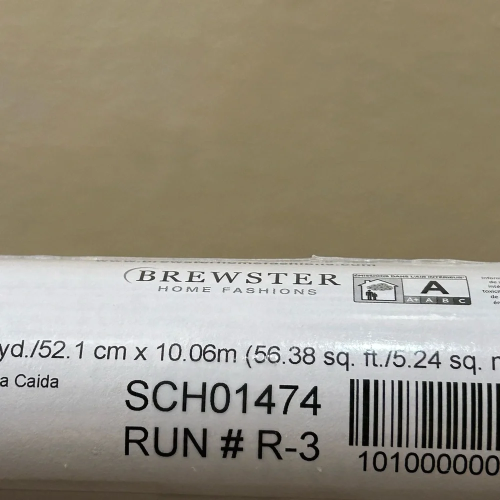 2 Chesapeake Wallpaper rolls, Navy Camping Quotes (56.4 sq. ft. Per roll),